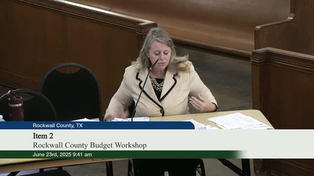 Rockwall County seeks funding for additional victim assistance coordinator position