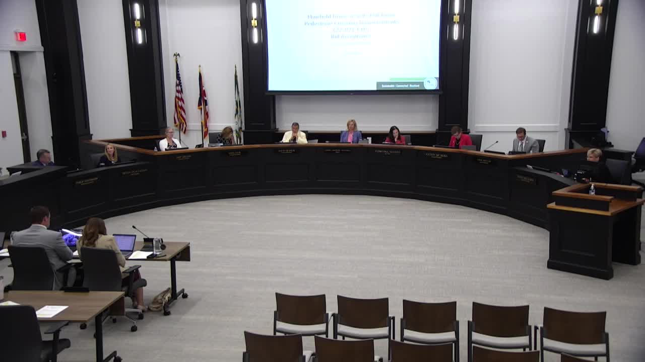 Dublin City Council approves bid for Muirfield Drive pedestrian crossing improvements
