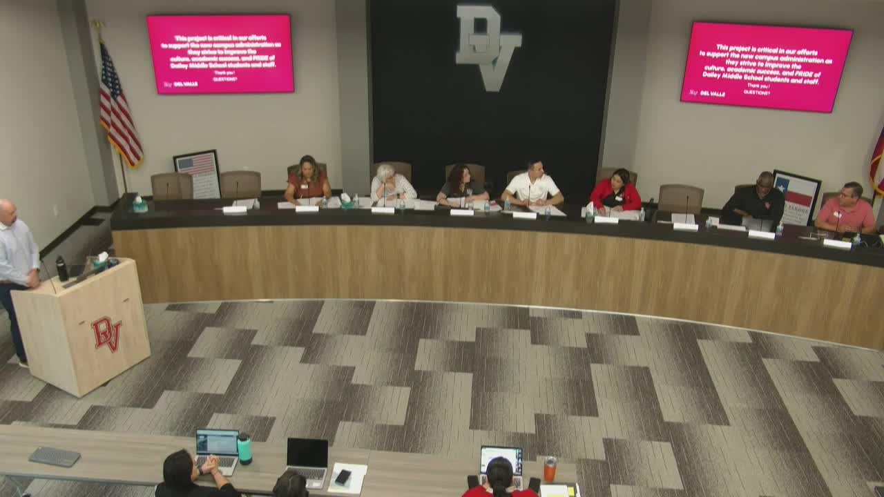 Vice President Witte supports school initiative despite absent vote