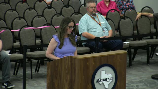 Vega Elementary librarian advocates for reinstating library assistant and funding cuts