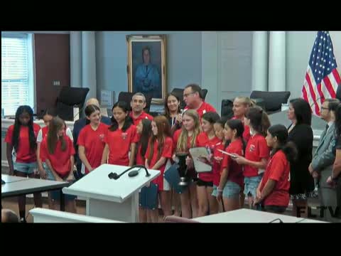 Fairlawn Borough Council honors U9 soccer team for championship victories