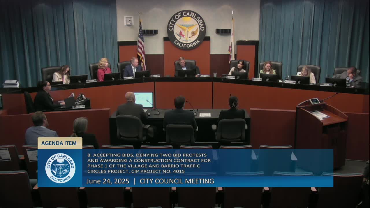Carlsbad Council debates alternatives to controversial traffic circles in Barrio community