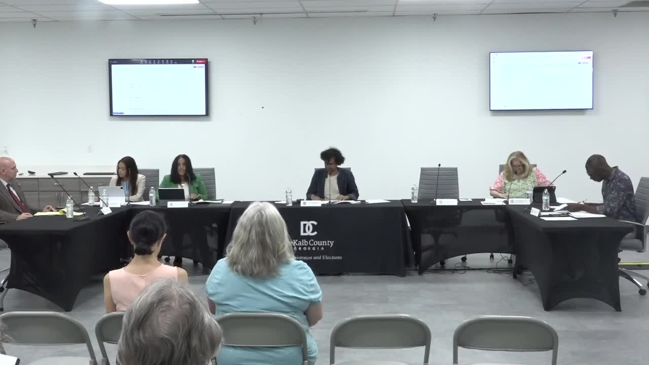 DeKalb County reports 5.73% voter turnout in special primary elections