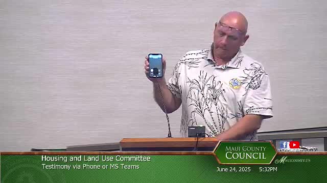 Maui residents urge action against rising housing costs and short term rentals