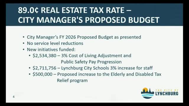 City Council reviews tax rates amid budget implications for schools and services