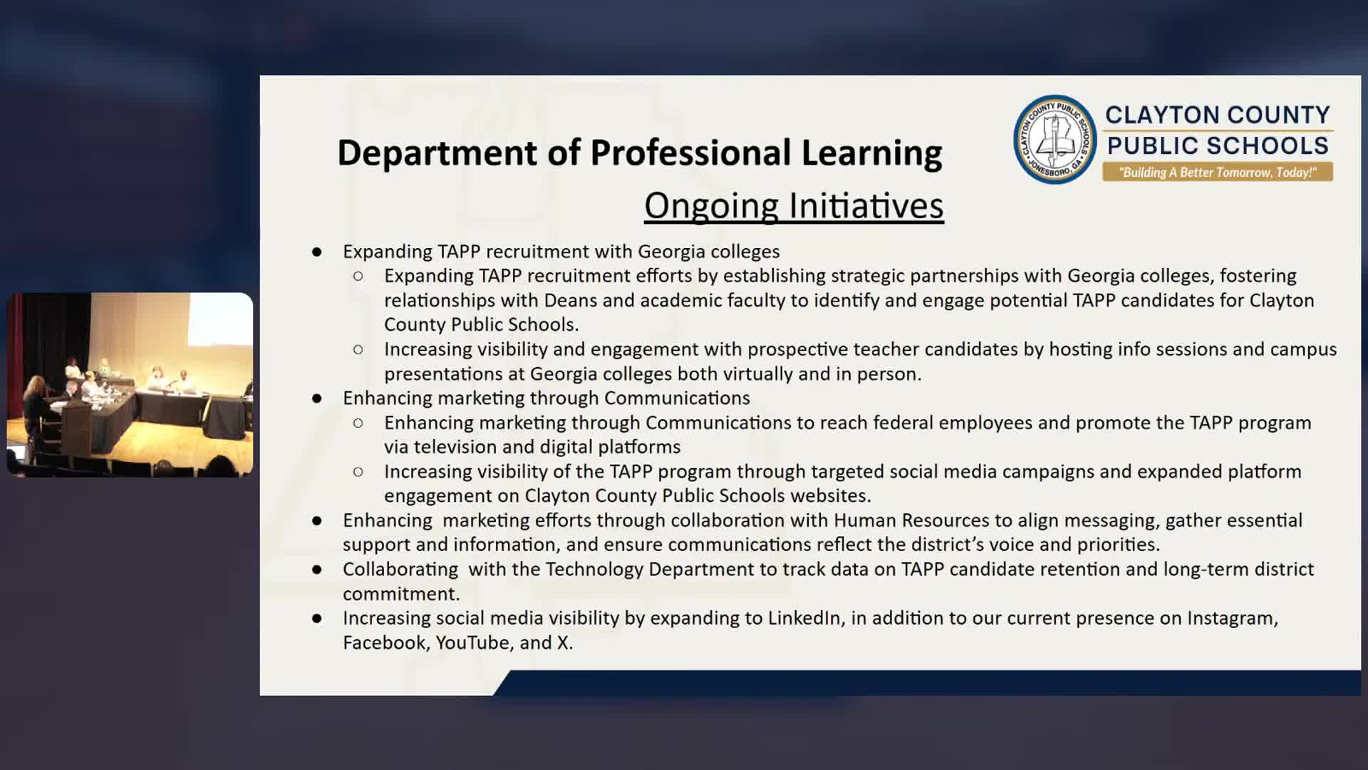Clayton County Schools implements free teacher training with 5-year commitment requirement