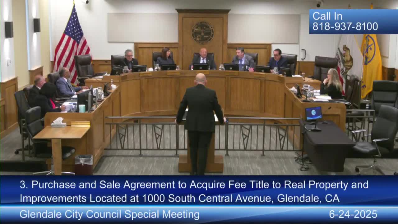 Glendale plans property acquisition for new major park in South Glendale