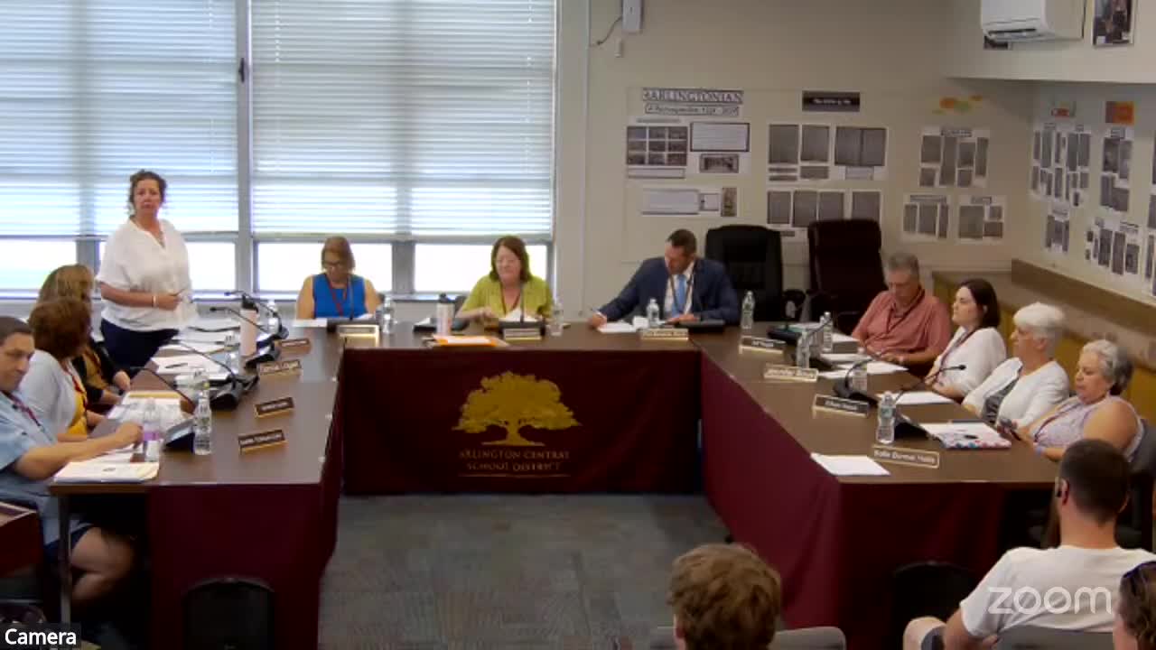 Arlington Central School Board honors retiring member Mark Tornatore during final meeting