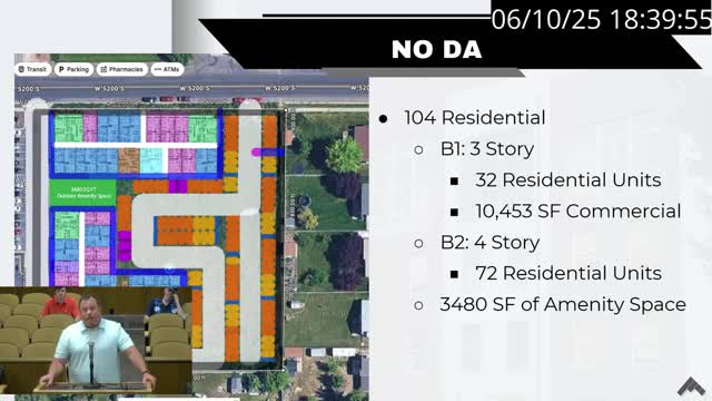 Roy Planning Commission reviews mixed-use development proposal by Sumaterra