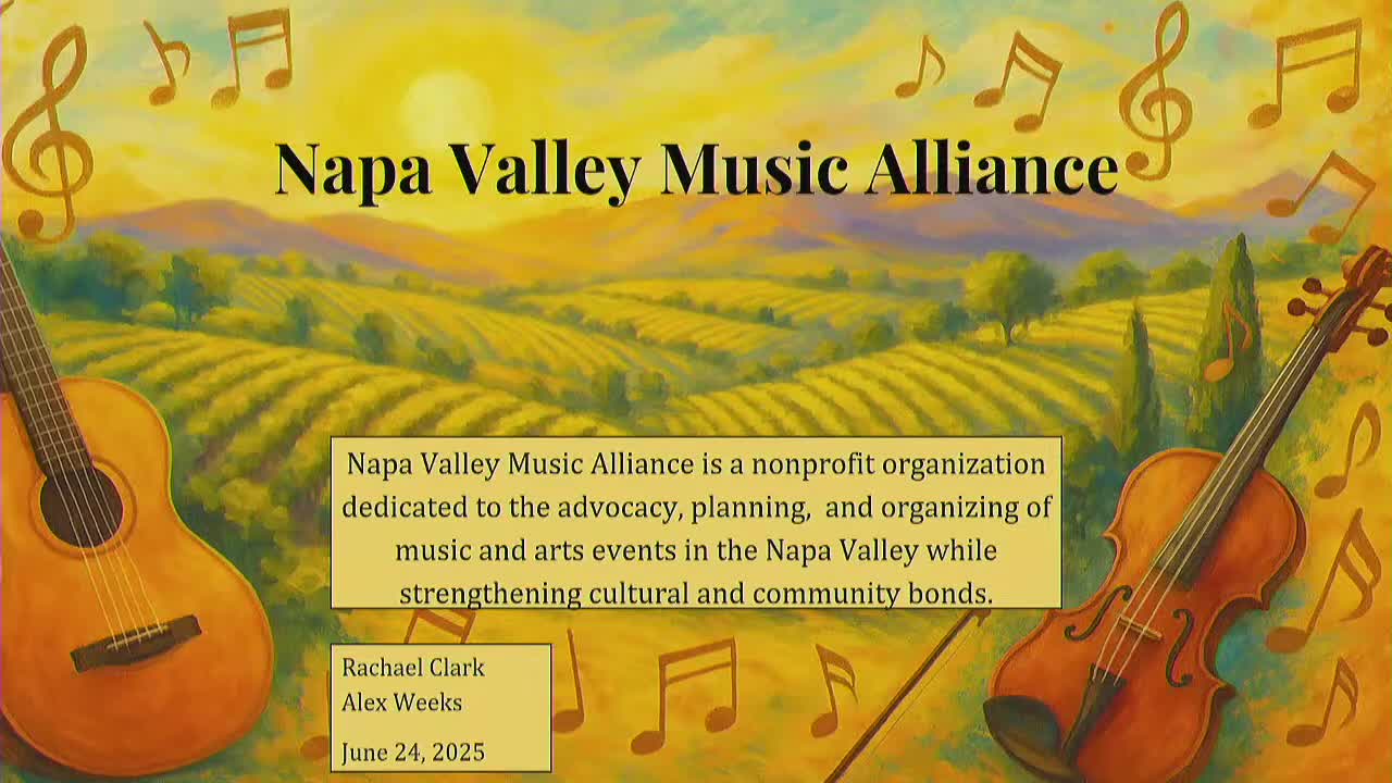 Napa Valley Music Alliance presents Saint Helena Porch Fest for local musicians