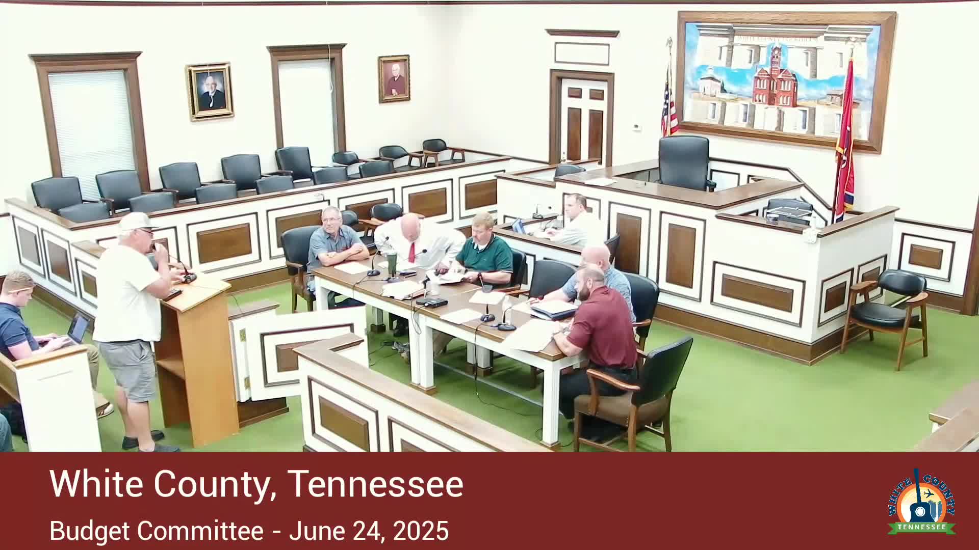 White County budget meeting highlights pay raise debates for EMS and police