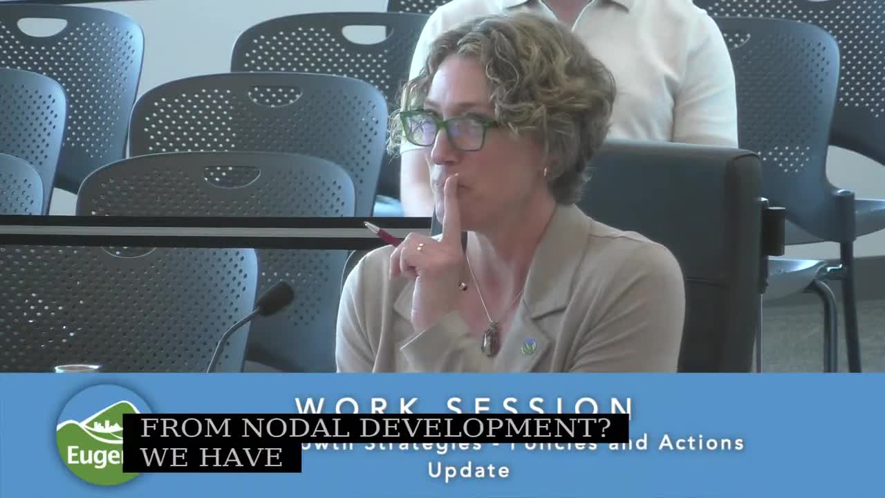 Eugene City Council revises nodal development strategy for housing growth