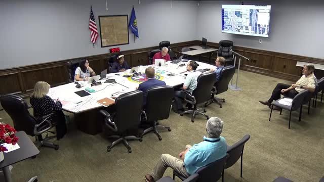 Local officials discuss new Amazon warehouse development near Crossroads Airport
