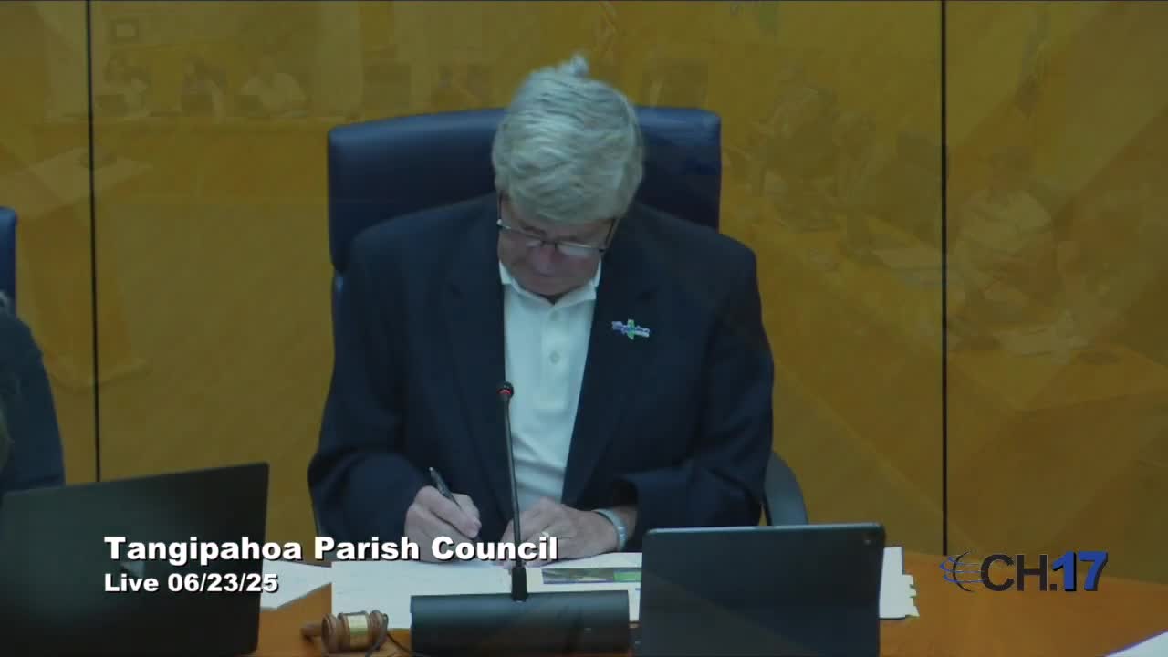 Desire Line presents 2045 comprehensive plan updates to Tangipahoa Parish Council