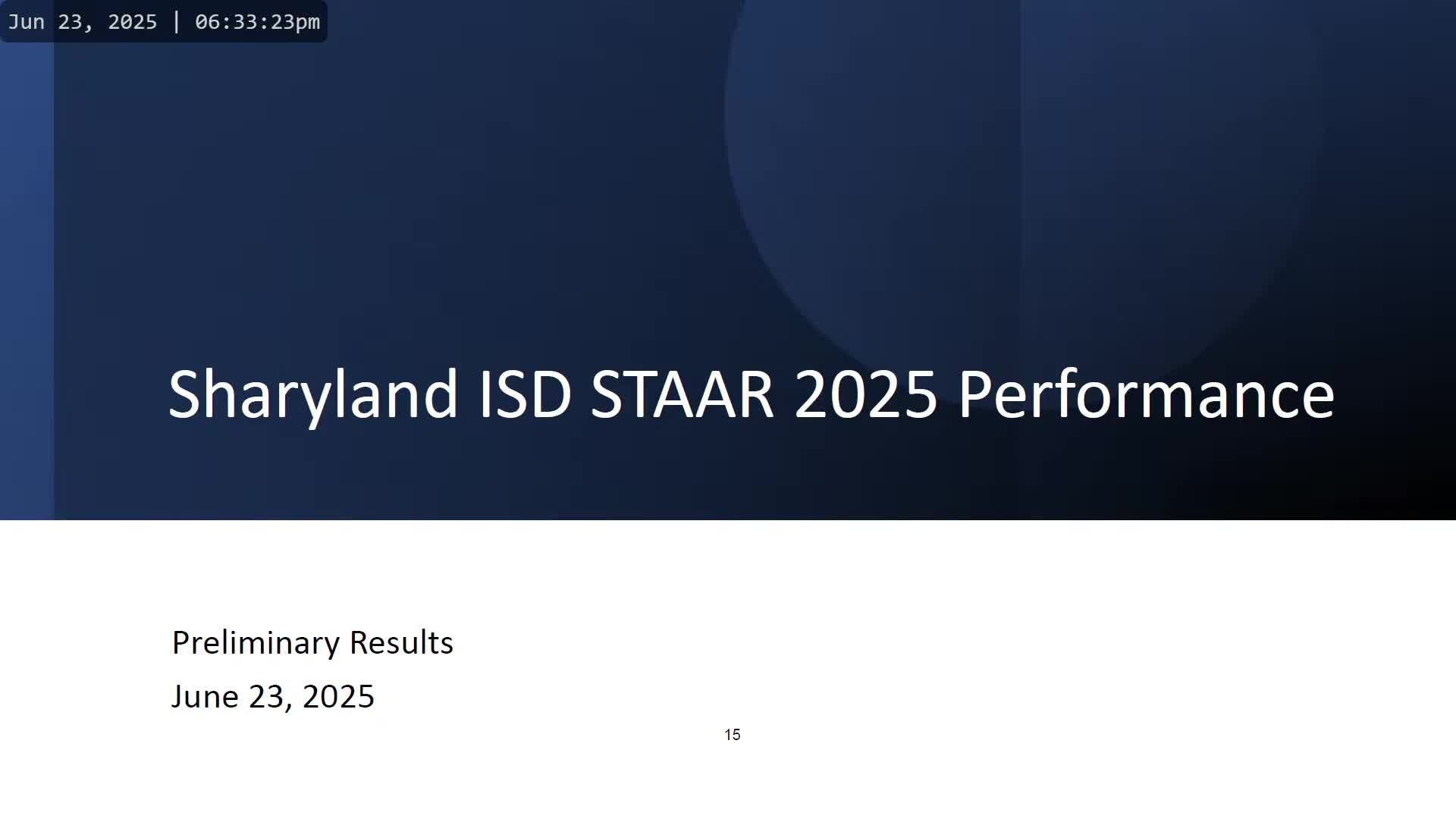 Sherryland ISD Reports Growth in Reading While Addressing Seventh Grade Math Concerns