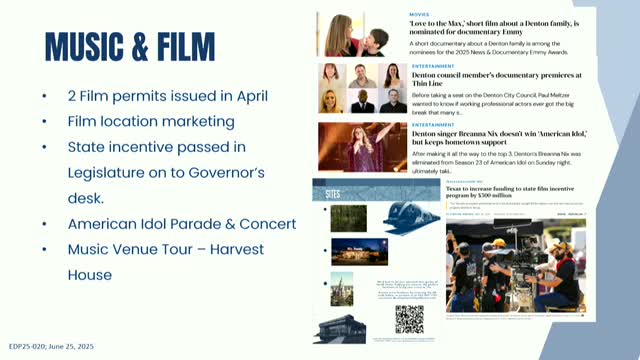 Denton Council approves Mayday manufacturing proposal and discusses life science opportunities