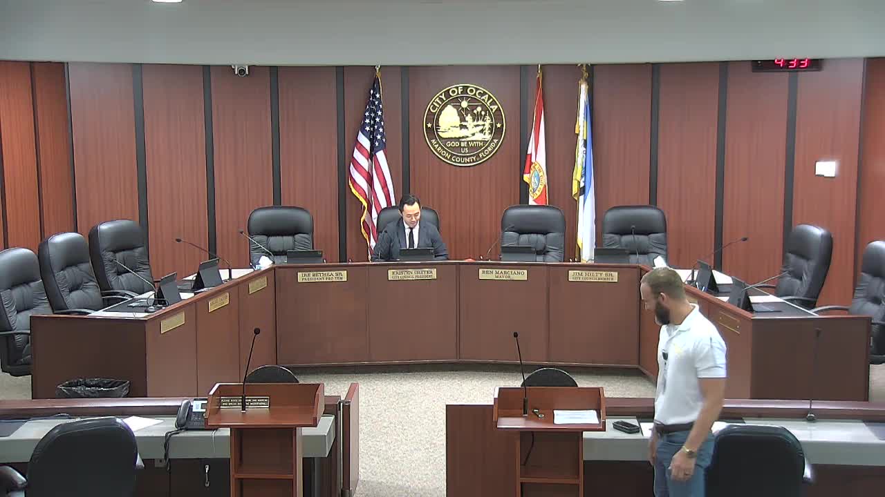 Ryan Fong leads Ocala code enforcement hearing on Prime Vesters violation