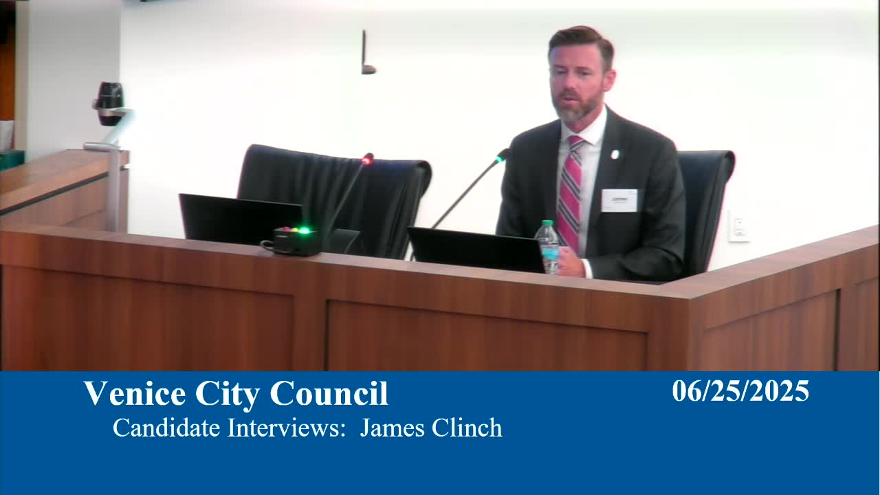 Public Works Director highlights renovation success and community buy-in in Venice