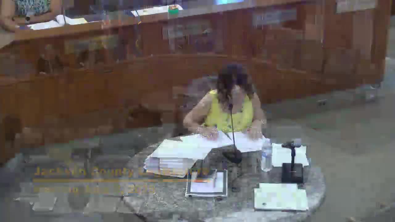 Jackson County introduces multiple equipment and rental contracts, including portable toilets and golf carts