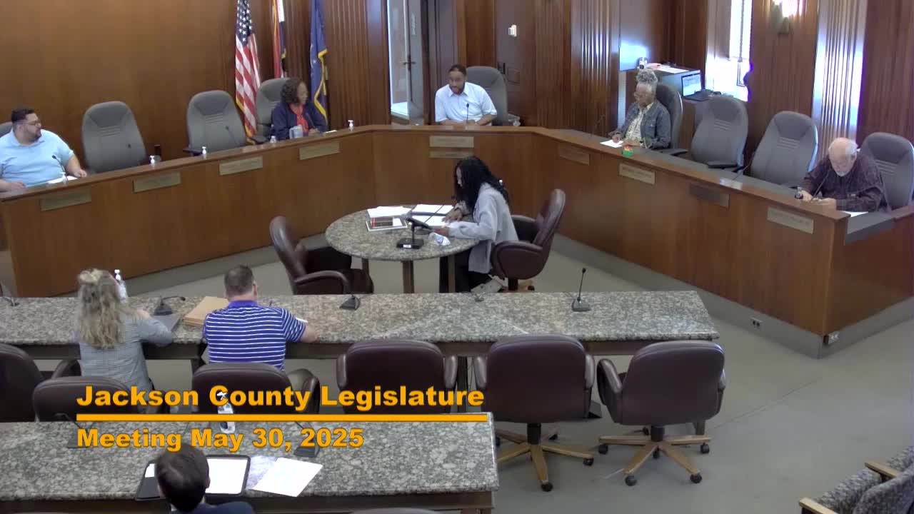 Jackson County Legislature accepts floor amendment to 2025 budget, schedules June 9 hearings