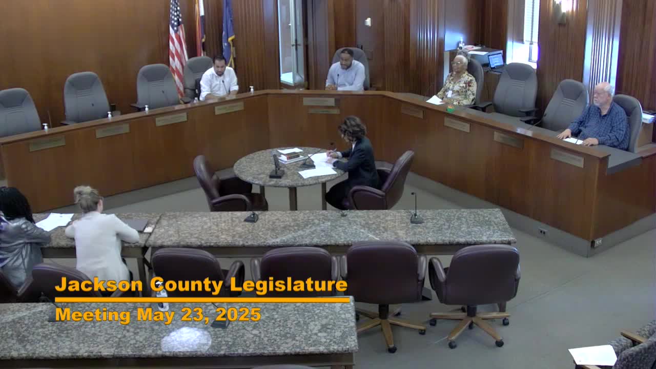 Jackson County legislature delays vote on 2025 budget amendment; schedules special budget meetings May 28–30