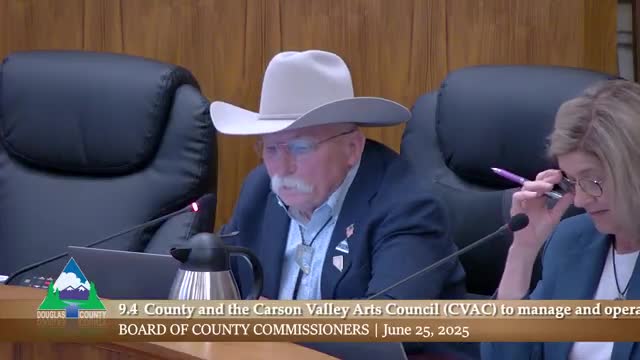Douglas County approves contract with Carson Valley Arts Council for cultural center management