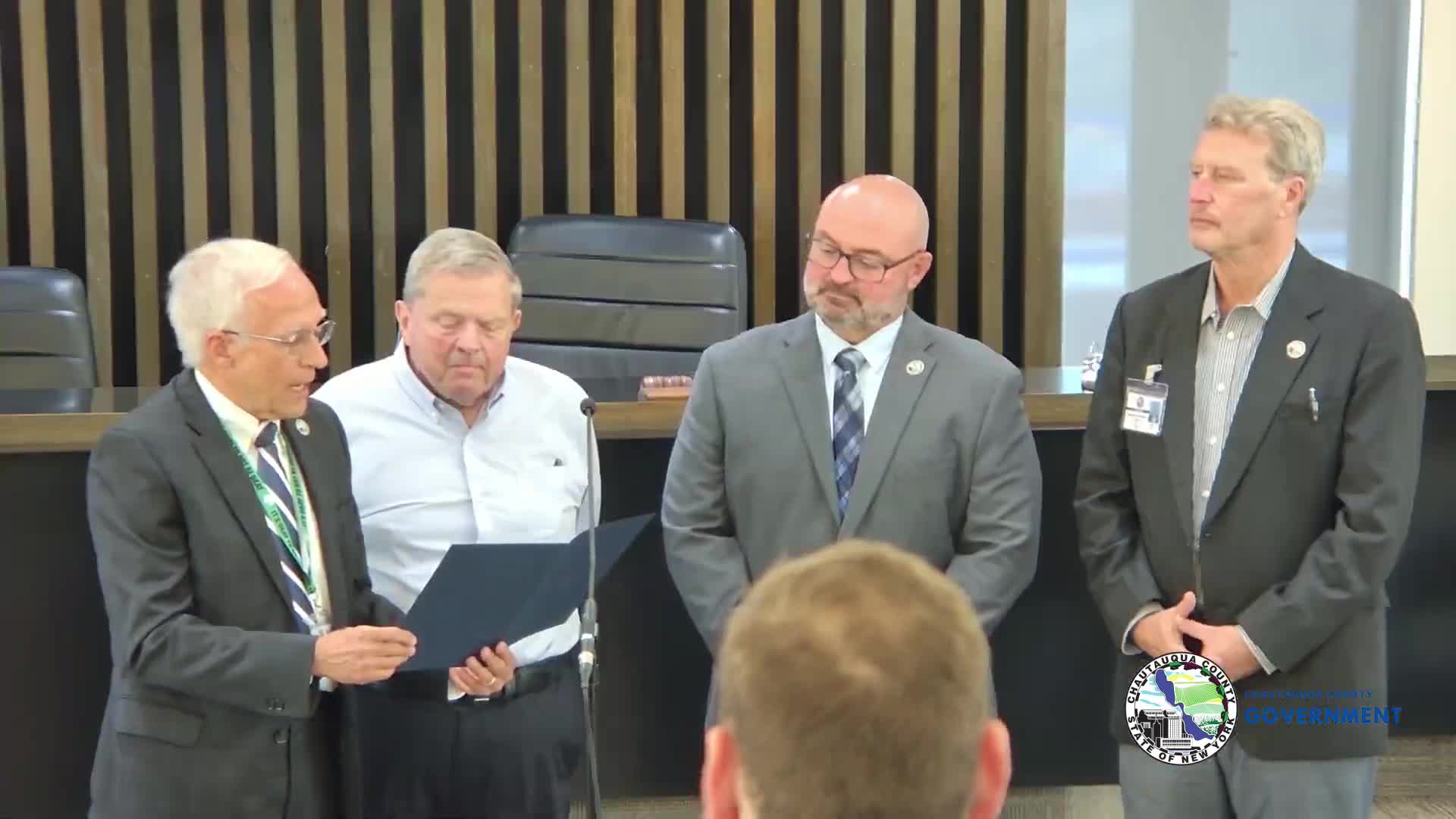CCIDA celebrates Rich's impactful leadership and economic contributions in Jamestown