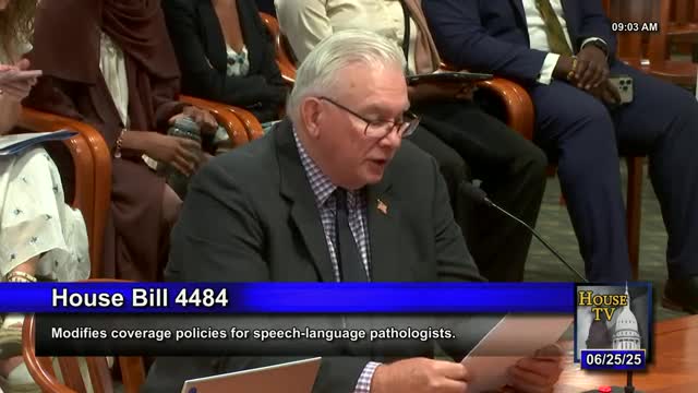 Michigan Legislature backs House Bill 4484 to alleviate certification costs for speech pathologists