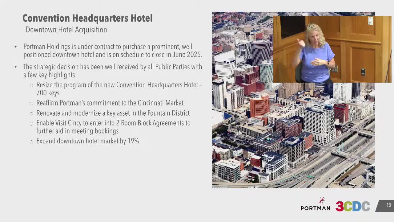 Portman plans new 700-room hotel and major renovation in downtown Cincinnati
