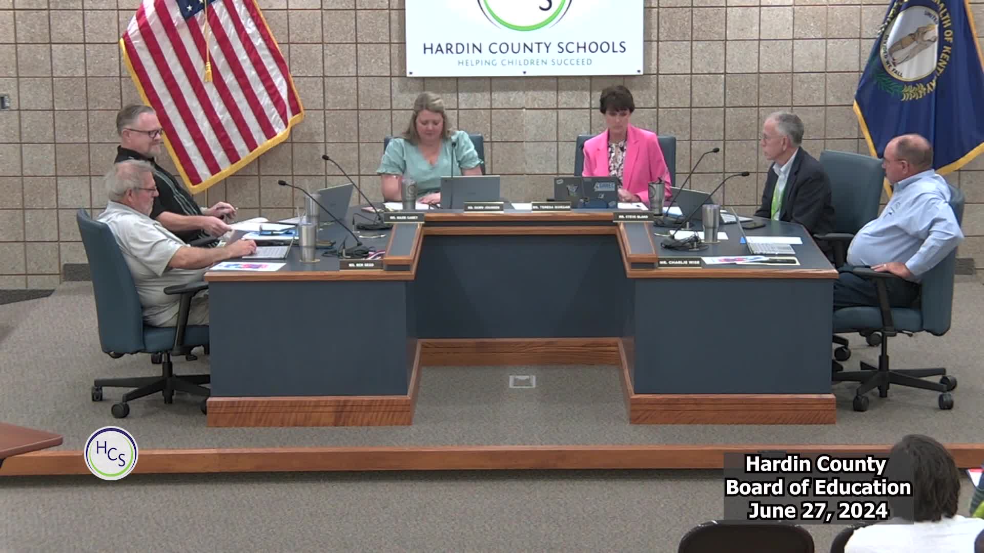 Hardin County Board approves Superintendent Morgan's evaluation and renewed contract