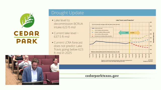 City report shows lake levels remain stable amid drought concerns