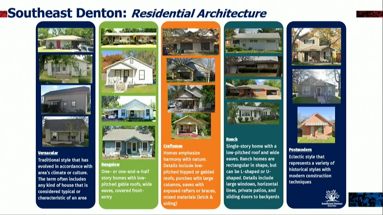 Southeast Denton community supports preserving historic architectural styles in new overlay district