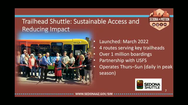 Sedona reports one million boardings for Trailhead Shuttle and launches Connect service