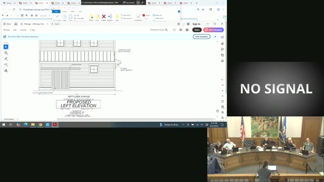 City Council approves historical district garage plan preserving local trees