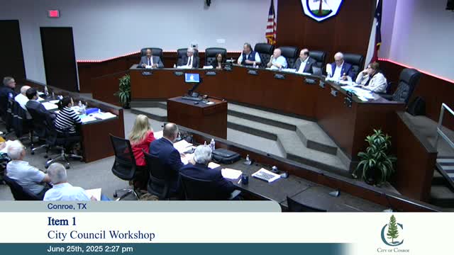 Conroe updates water moratorium with new infrastructure projects set for July 2025
