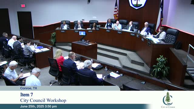 Conroe Police Department discusses $3.2M AI contract with Axon for camera enhancements