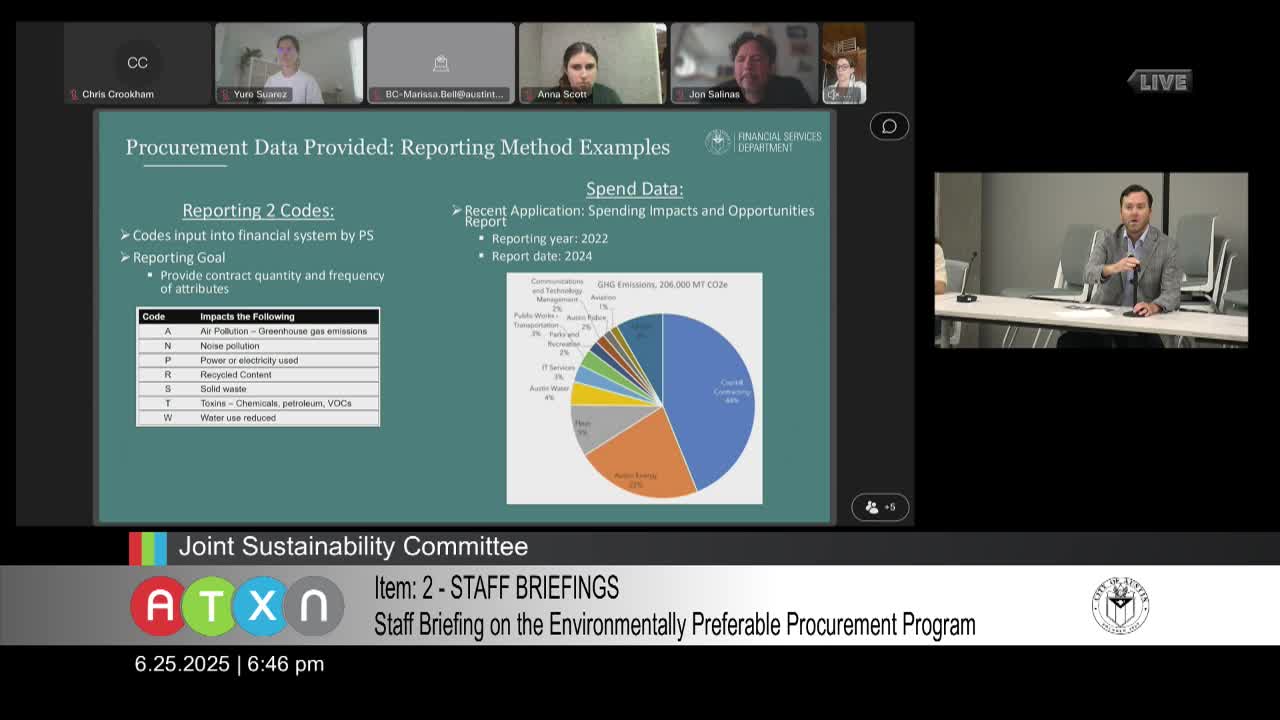 Boston's Chief Procurement Officer outlines environmentally preferable purchasing strategies