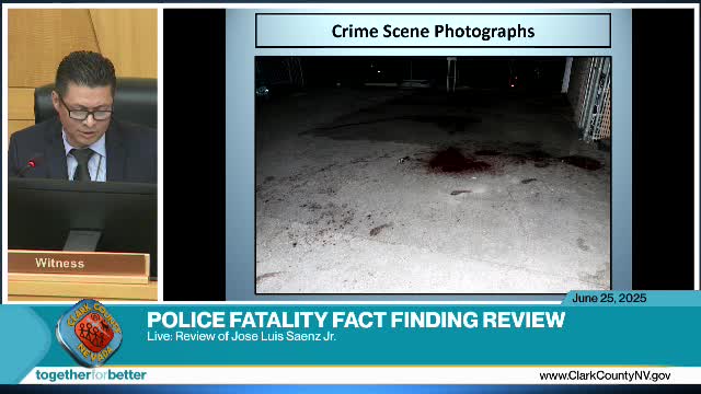 Las Vegas officers involved in fatal shooting of Jose Luis Sainz during suicide call