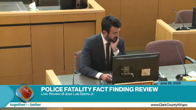 Investigation reveals details of fatal shooting of Jose Luis Sainz in Las Vegas