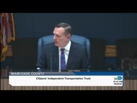 Miami Dade leaders discuss Metrorail project delays and unincorporated community needs
