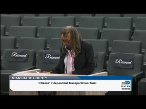 Vanessa Wooded Byers advocates for Metrorail extension to Hard Rock Stadium