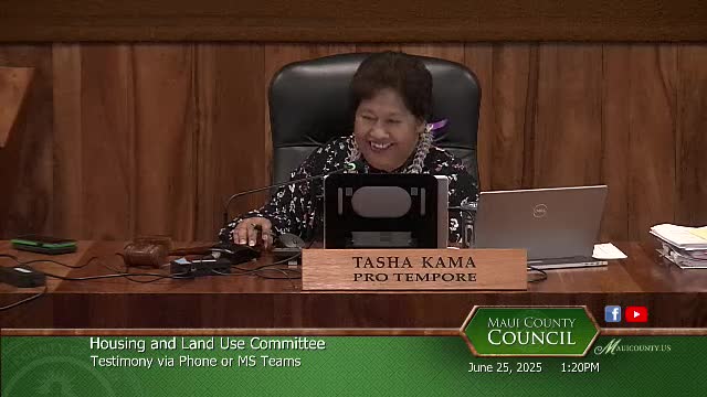 Romeo Lucas urges Hawaii leaders to support Bill Nye amid housing crisis
