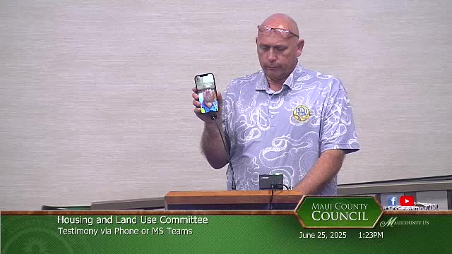 ILWU representatives demand council support for Bill 9 amid Lahaina housing crisis