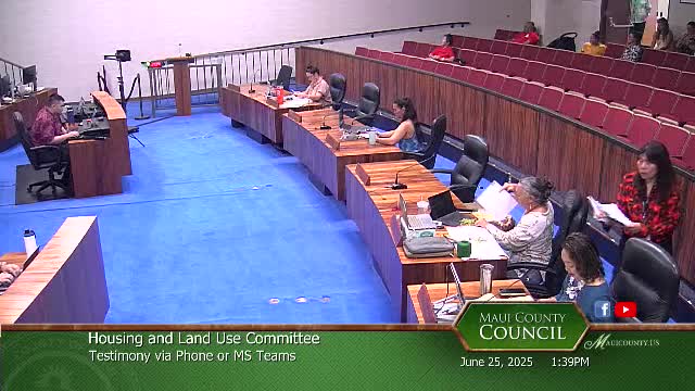 Maui residents oppose Bill 9 over concerns for housing and local economy impacts