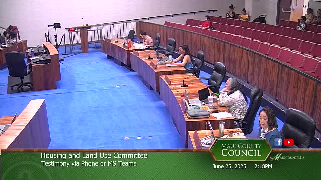 Molokai community debates Bill 9 for future housing opportunities