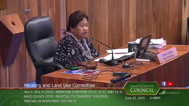 Council Member Fulton questions enforcement of long-term residential regulations on apartments