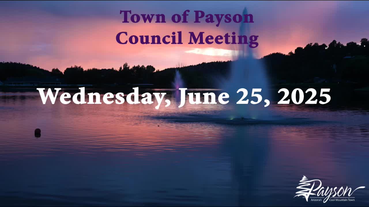 Payson Common Council convenes for regular meeting after delay