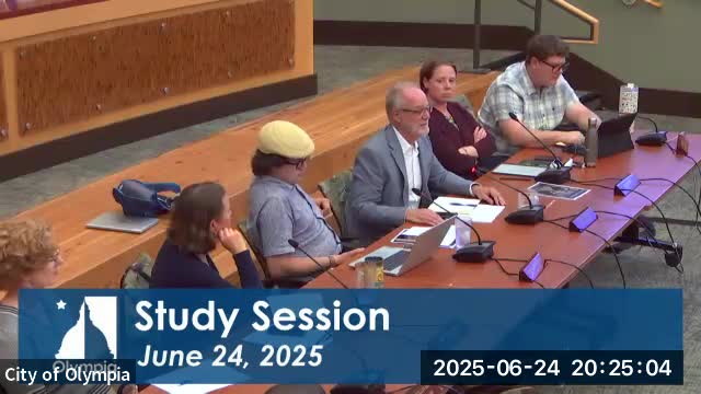 Olympia Council reviews rental registry and budget sustainability with City Manager Jay Birney