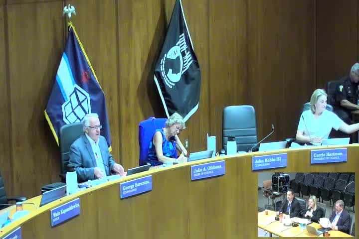Finance Director Campbell presents May revenue report to council committee