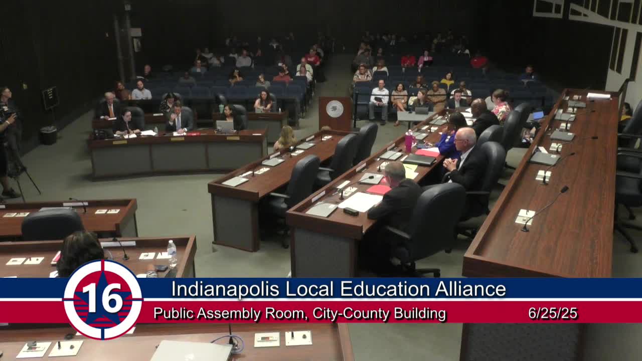 Martha Cortes highlights education challenges at Indianapolis Local Education Alliance meeting